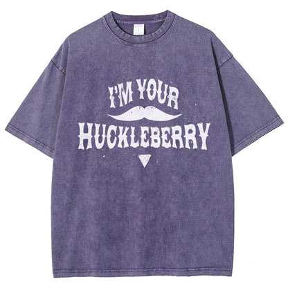 I'm Your Huckleberry Vintage Distressed T-shirt