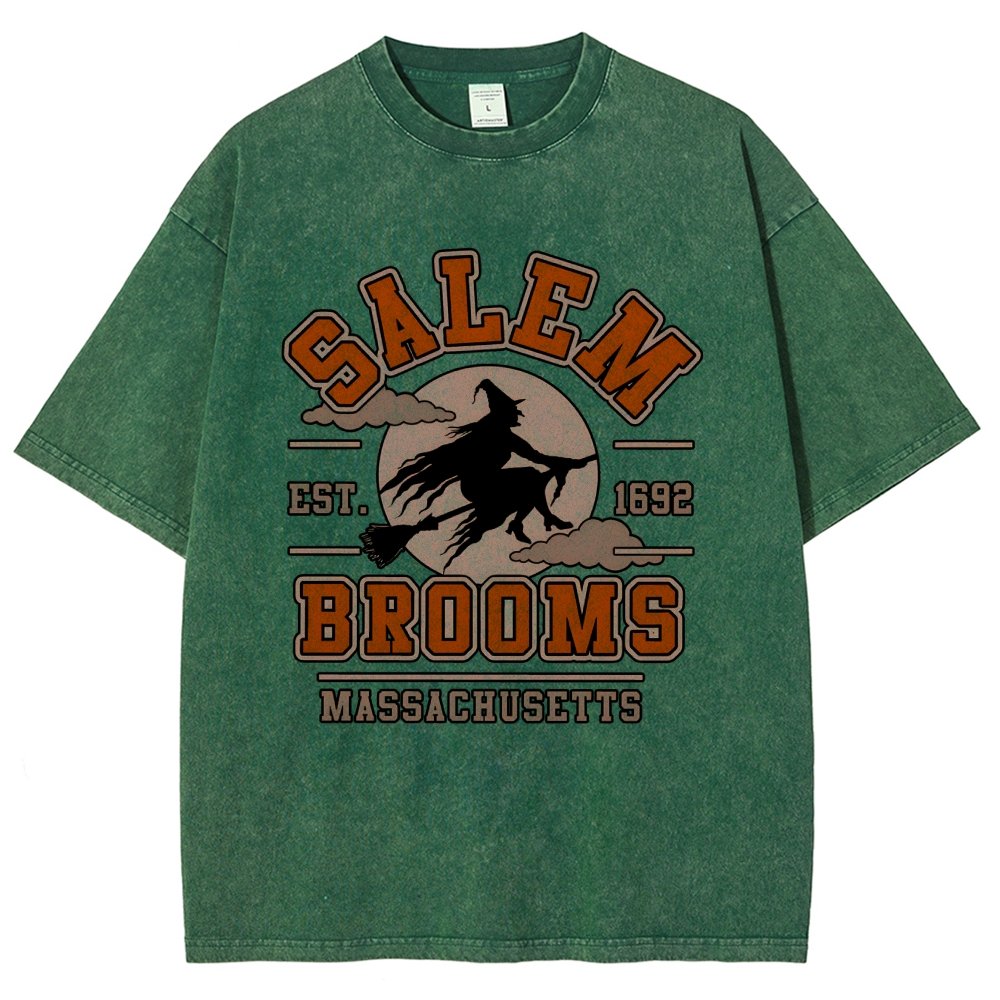 SALEM BROOMS Vintage Distressed T-shirt
