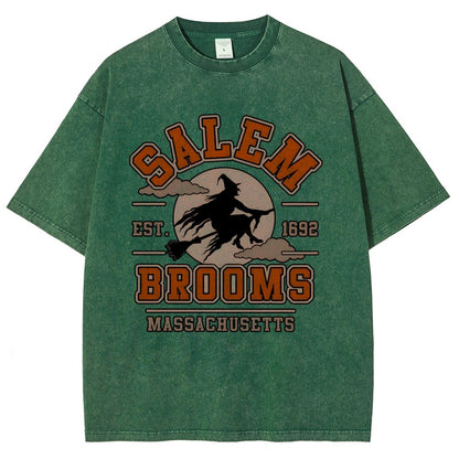 SALEM BROOMS Vintage Distressed T-shirt