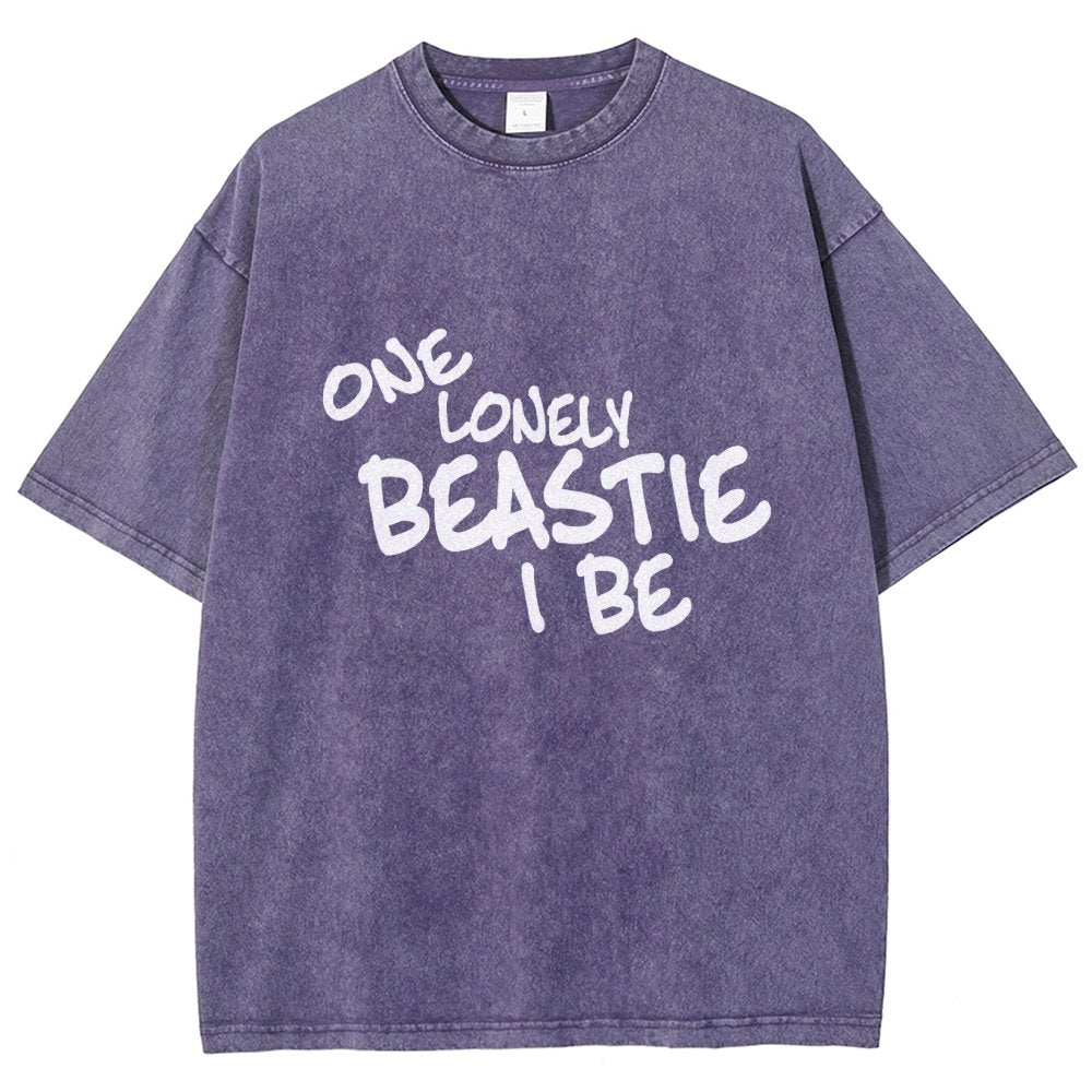 One Lonely Creature I Be Vintage Distressed T-shirt