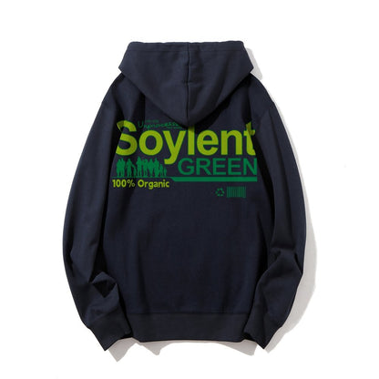 Soylent Green Printed Back Cotton Hoodie