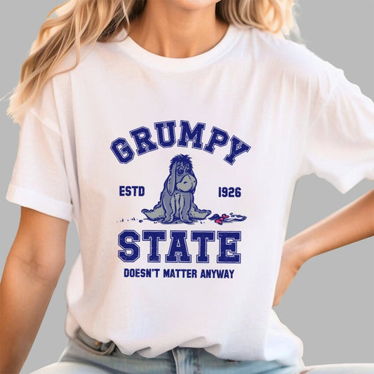 Grumpy State Geek T-Shirt