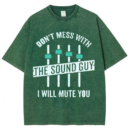 I Will Mute You Vintage Distressed T-shirt