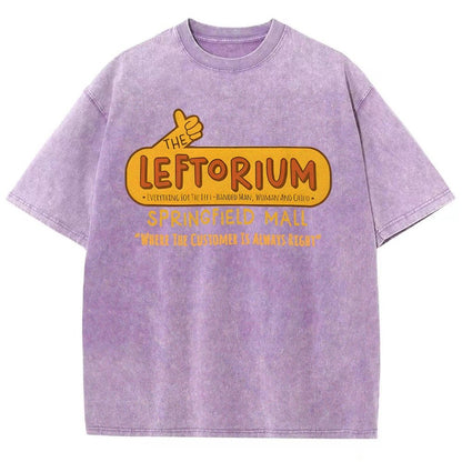 The Leftorium Store Vintage Distressed T-shirt