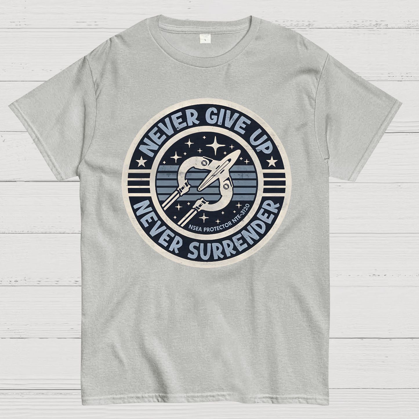 Never Give Up, Never Surrender! Geek T-Shirt