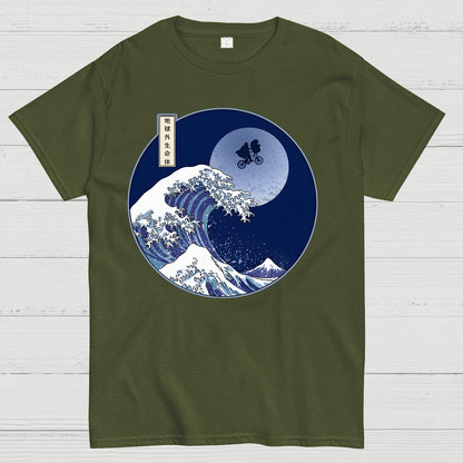 The Great Wave Goodbye Geek T-Shirt