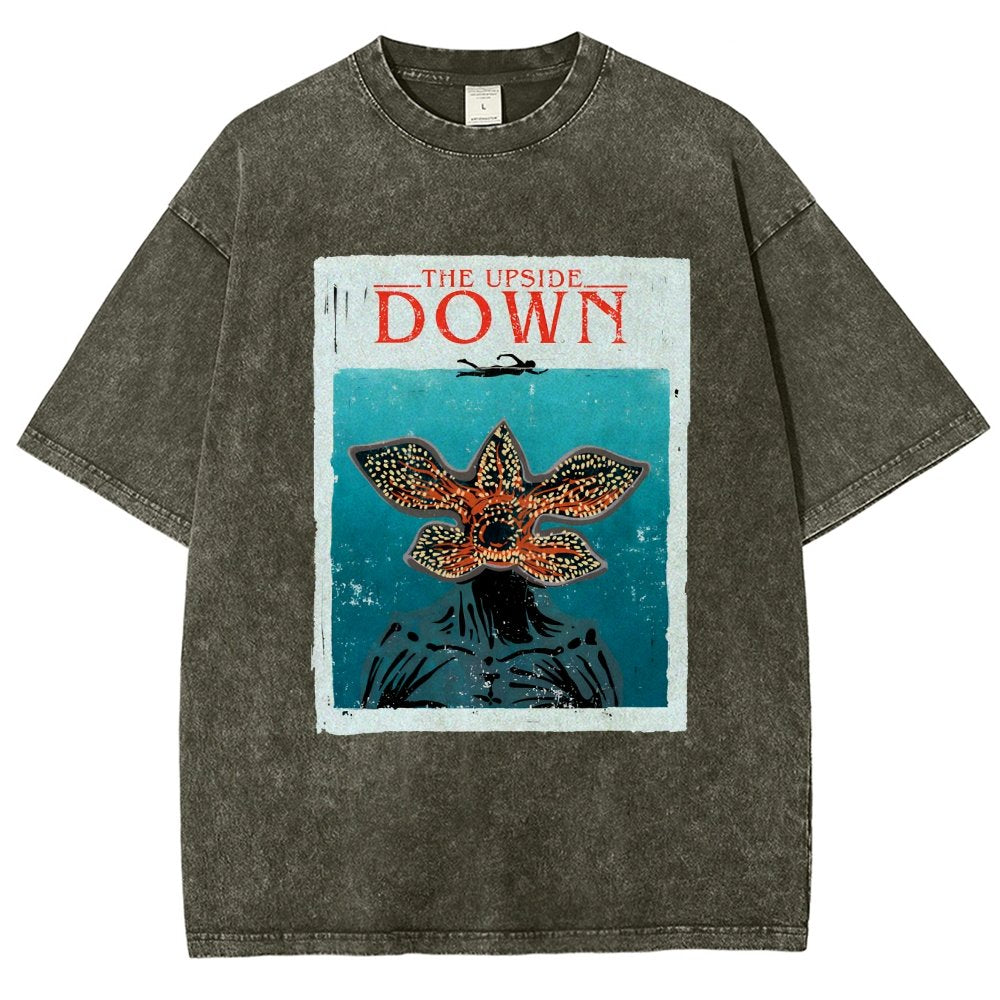 The Mysterious Realm Vintage Distressed T-shirt