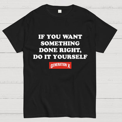 Do It Yourself Light Generation X Geeky T-Shirt