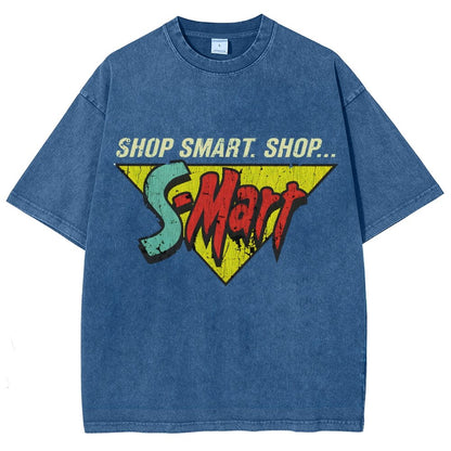 Shop Smart. Shop SmartMart! Vintage Distressed T-shirt