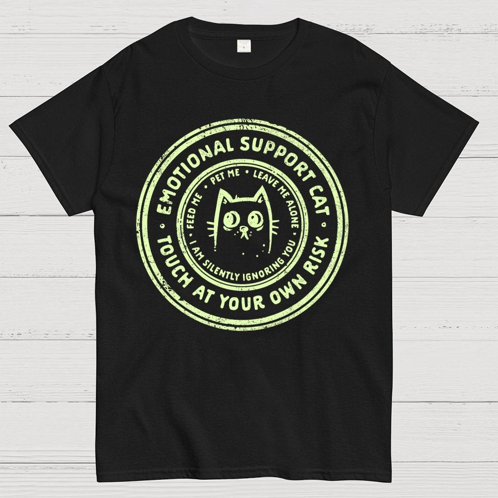 Emotional Support Cat Geek T-Shirt