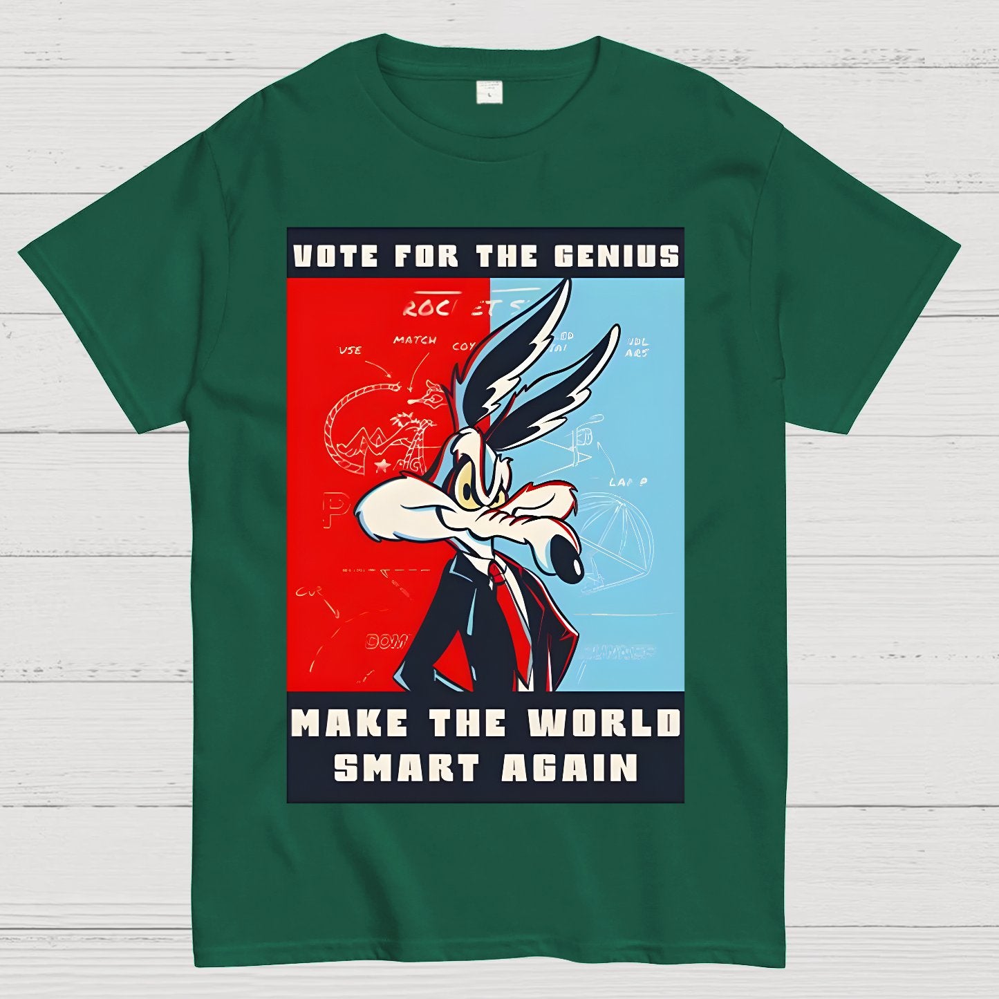 Make The World Smart Again Geek T-Shirt