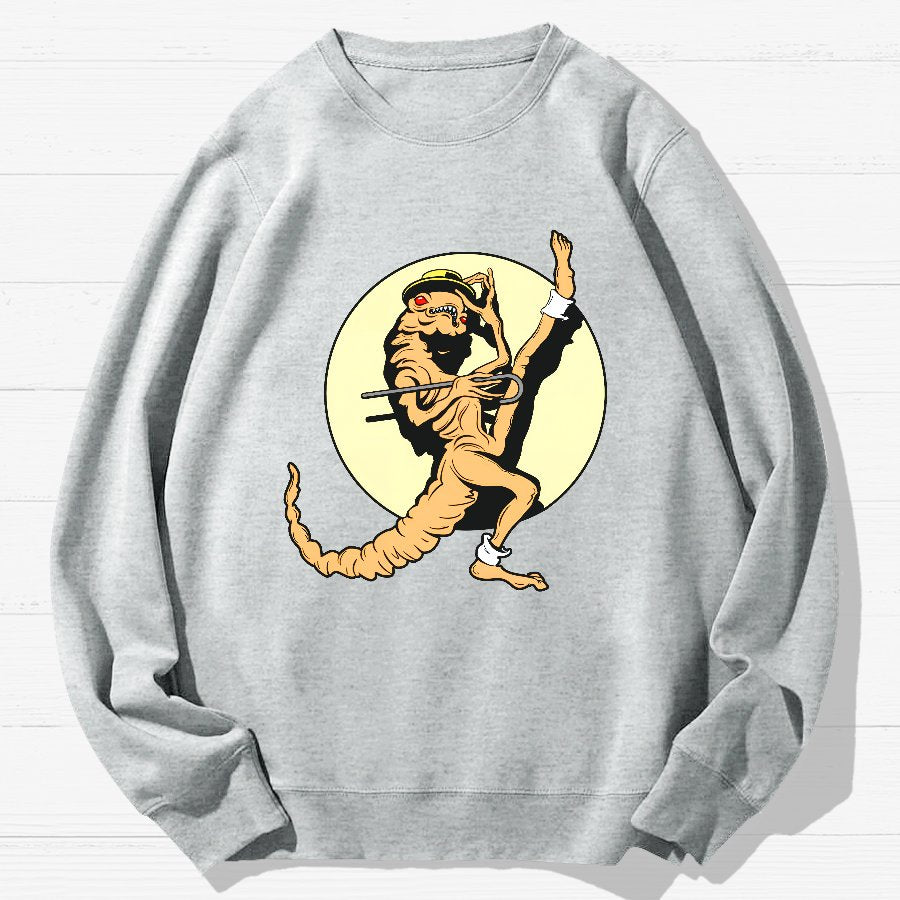 Space-themed Funny Magnet Geek Cotton Sweatshirt