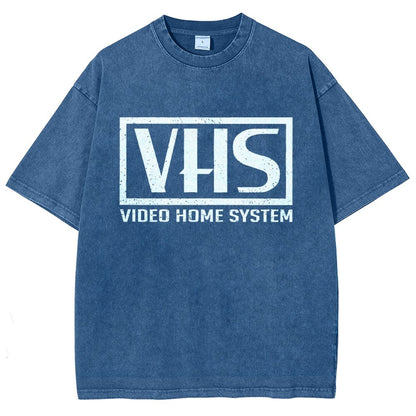 Video Home System Vintage Distressed T-shirt