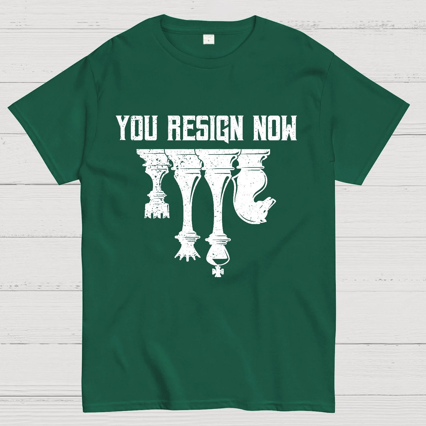 Chess You Resign Now Geek T-Shirt