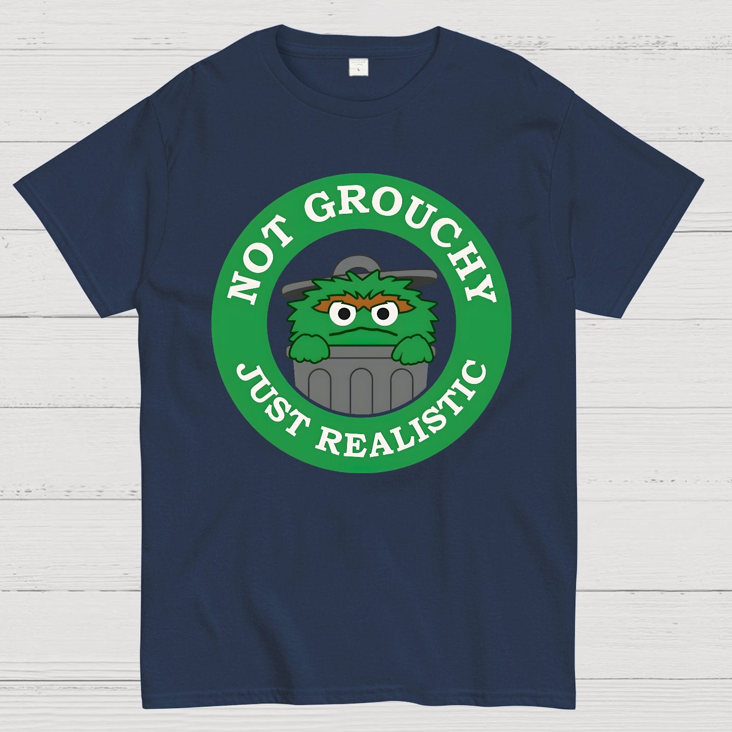 I'm Not Grouchy Geek T-Shirt