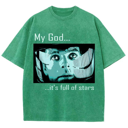 My God t's full of stars! Vintage Distressed T-shirt