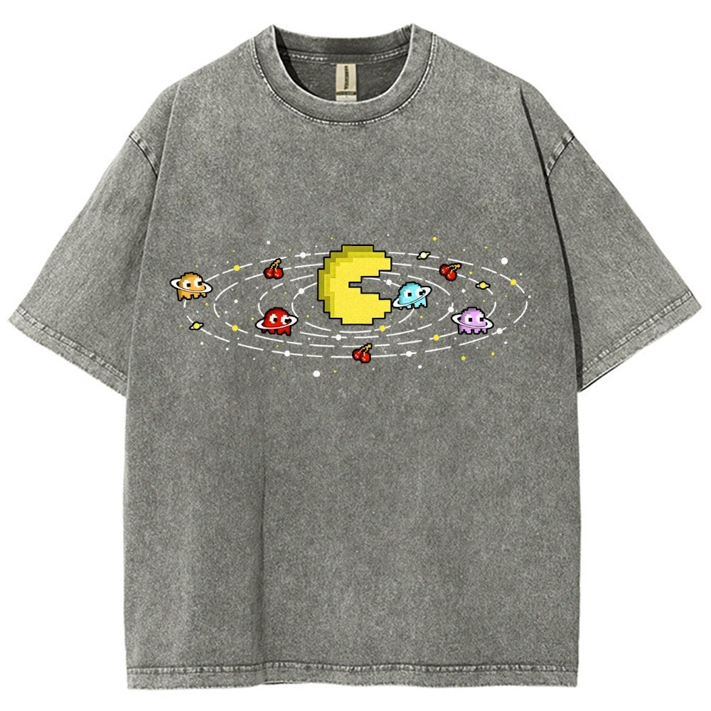 Ghost Orbit Vintage Distressed T-shirt
