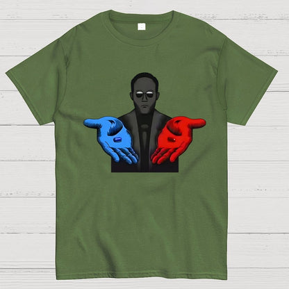 Red pill  Blue pill Geek T-Shirt