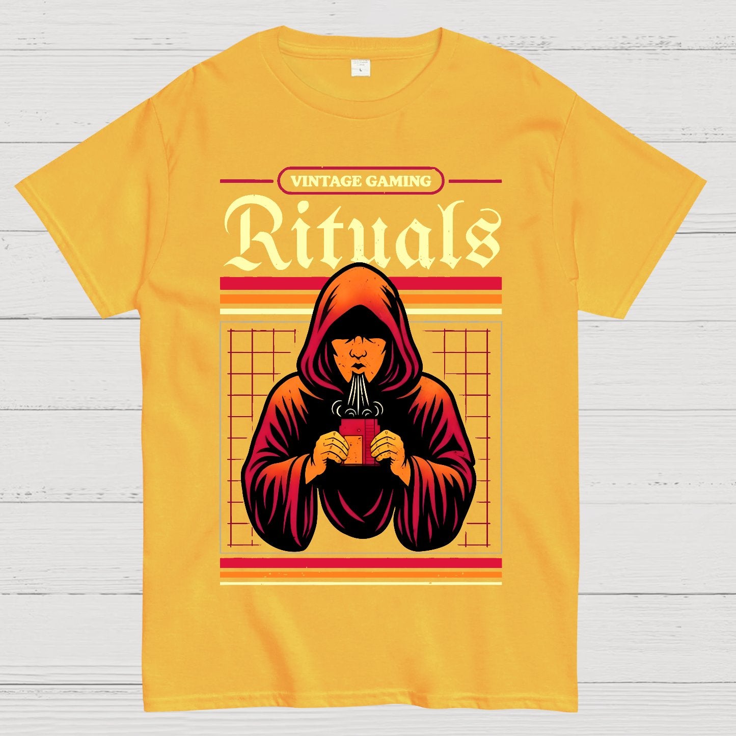 Vintage Gaming Rituals Geek T-Shirt