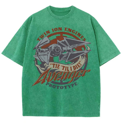 WING 'Til I Die! Vintage Distressed T-shirt