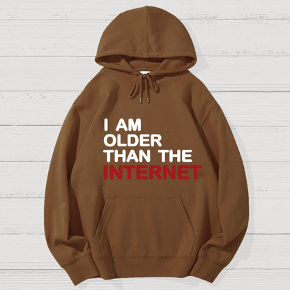 I Am Older Than The Internet Geek Cotton Hoodie