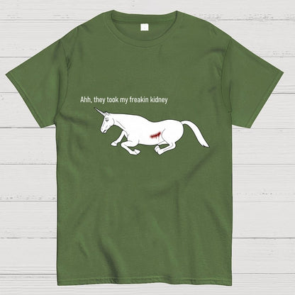 Ahh They Took My Freakin Kidney Geek T-Shirt
