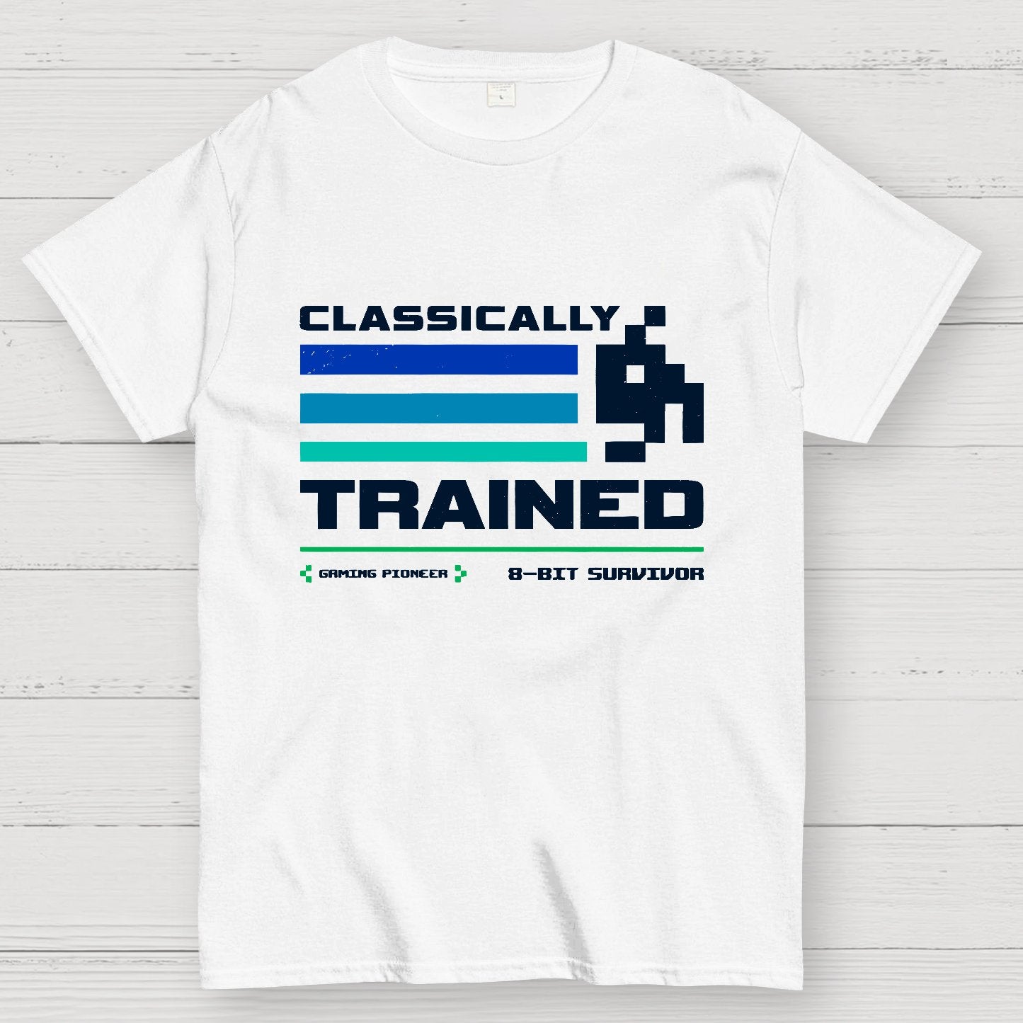 Classically Trained for Retro Gamers Geek T-Shirt