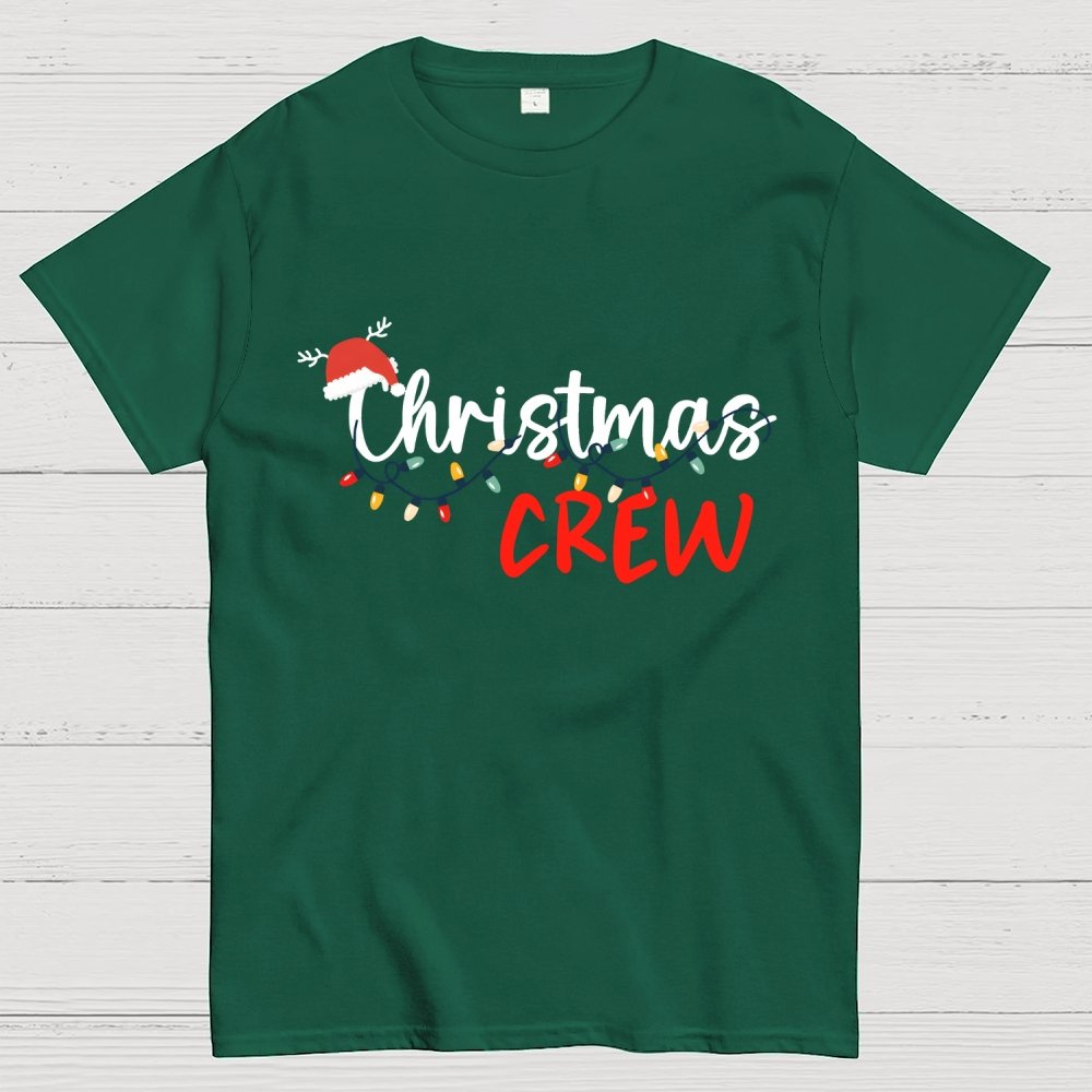 Christmas Crew Family Holiday Geek T-Shirt