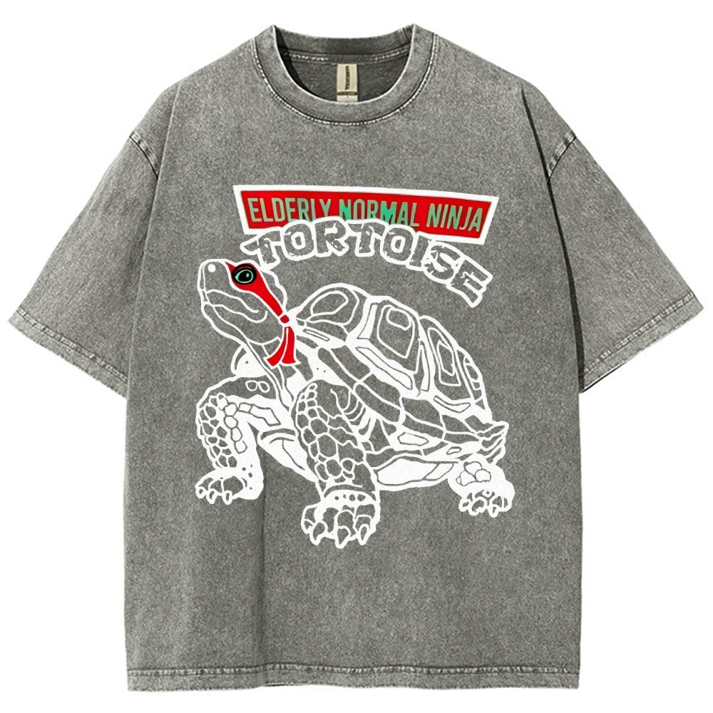 Elderly Normal Ninja Vintage Distressed T-shirt