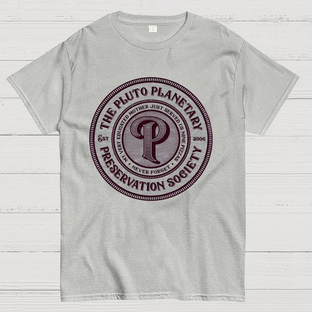The Pluto Preservation Society Geek T-Shirt