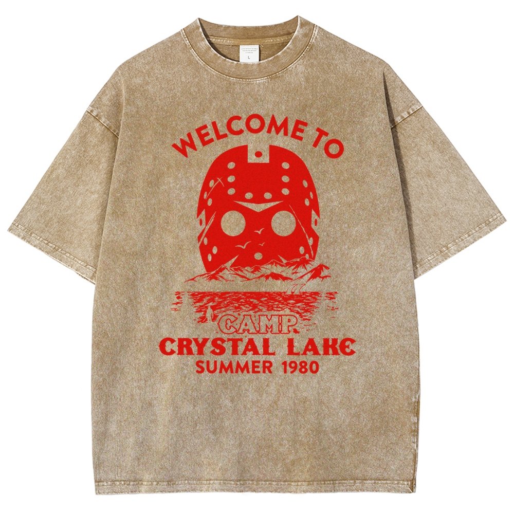 Welcome To Mystic Lake Vintage Distressed T-shirt