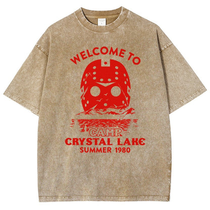 Welcome To Mystic Lake Vintage Distressed T-shirt