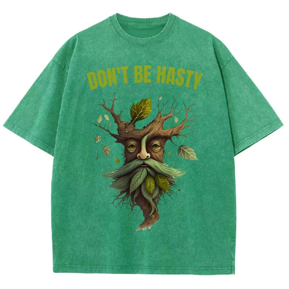 Dont be Hasty - Fantasy Vintage Distressed T-shirt