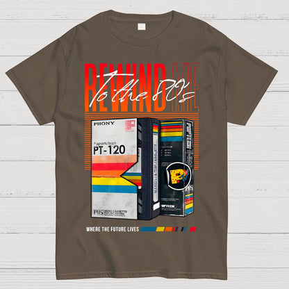 Rewind Me to The 80's Geek T-Shirt