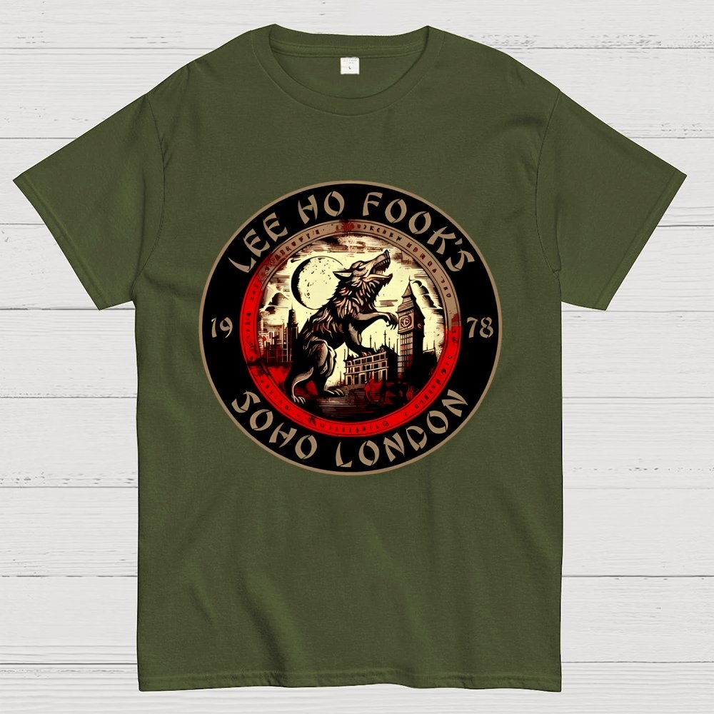 Lee Ho Fooks - Soho London - 1978 Werewolves of London Unisex Geek T-Shirt