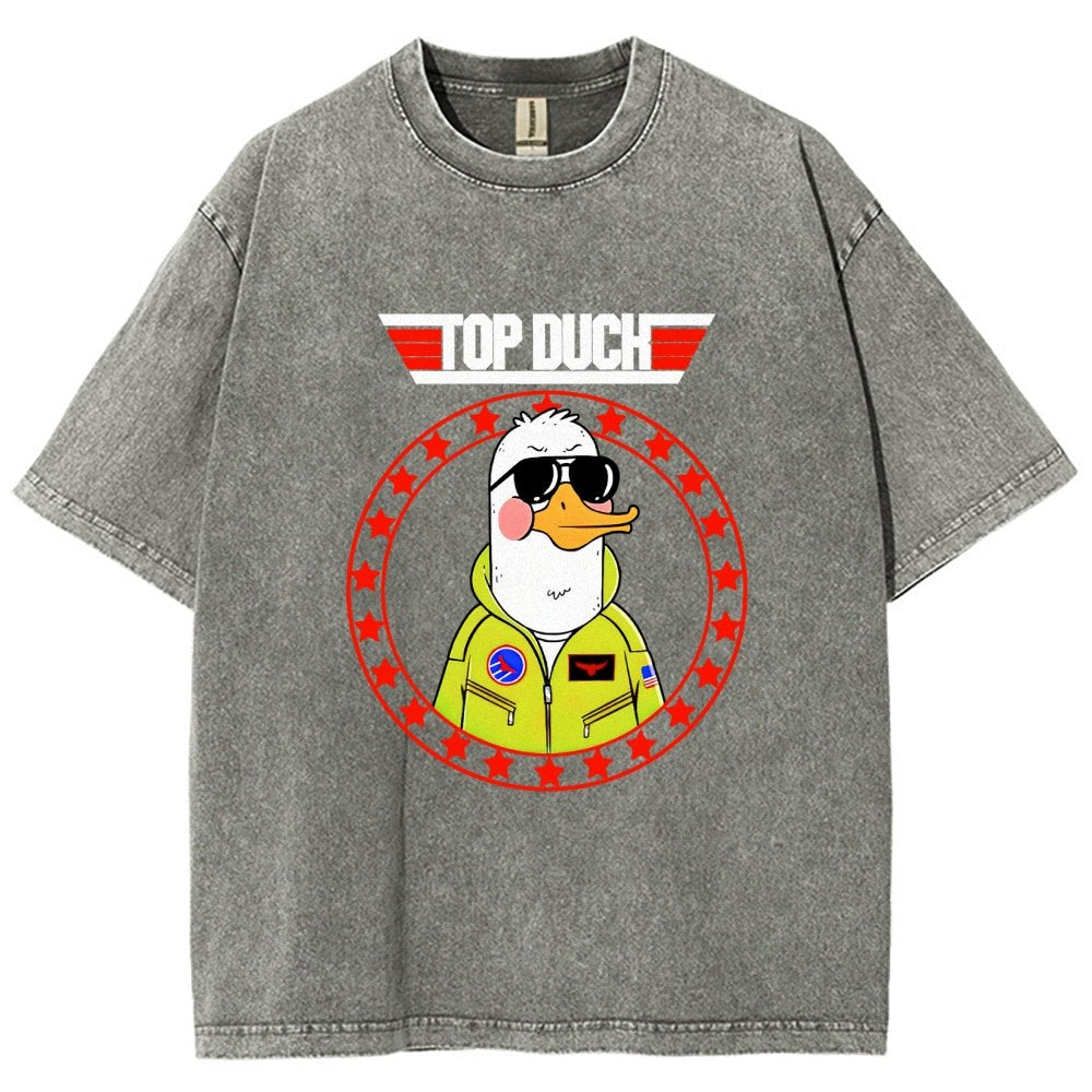 Top Duck Vintage Distressed T-shirt