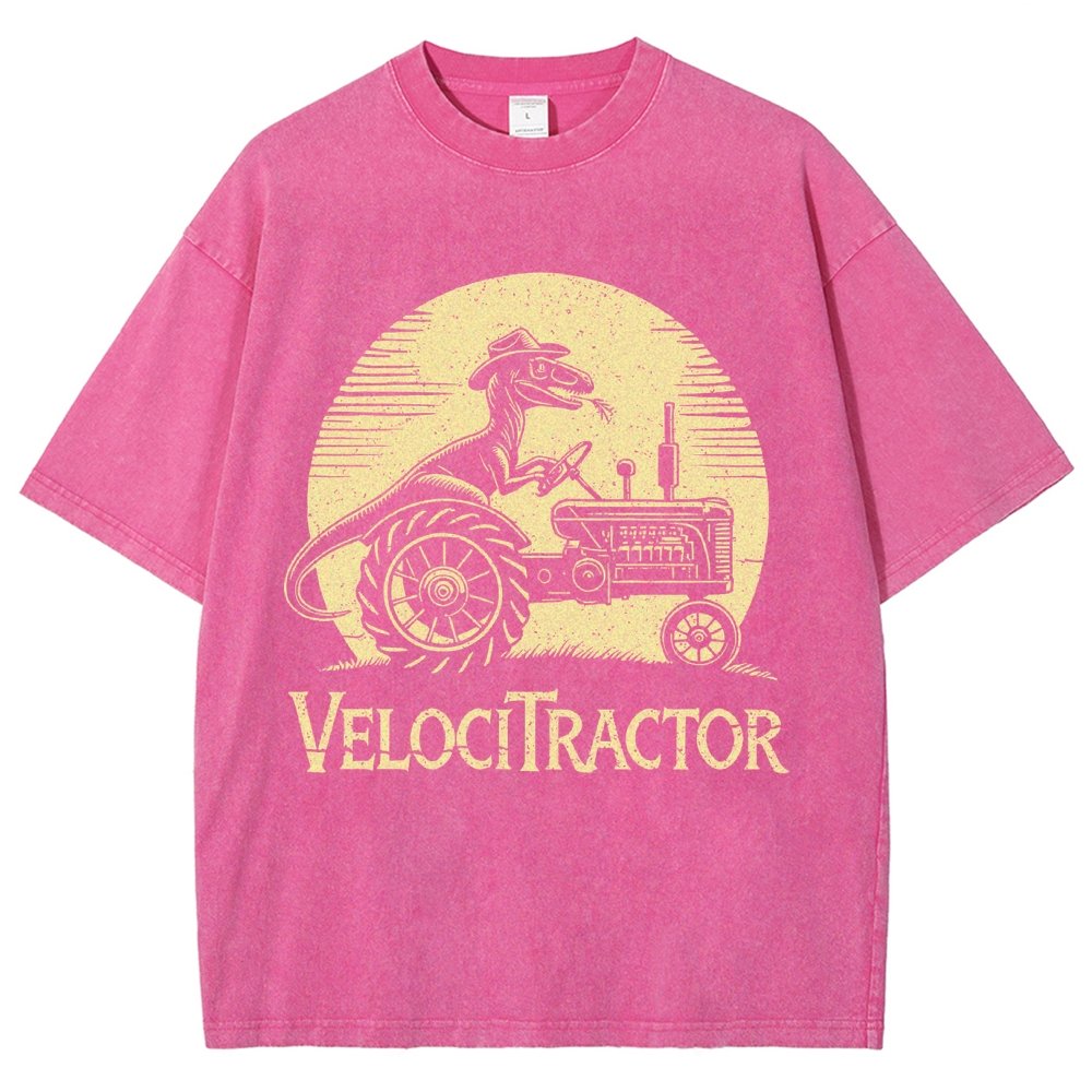 VelociTractor Vintage Distressed T-shirt