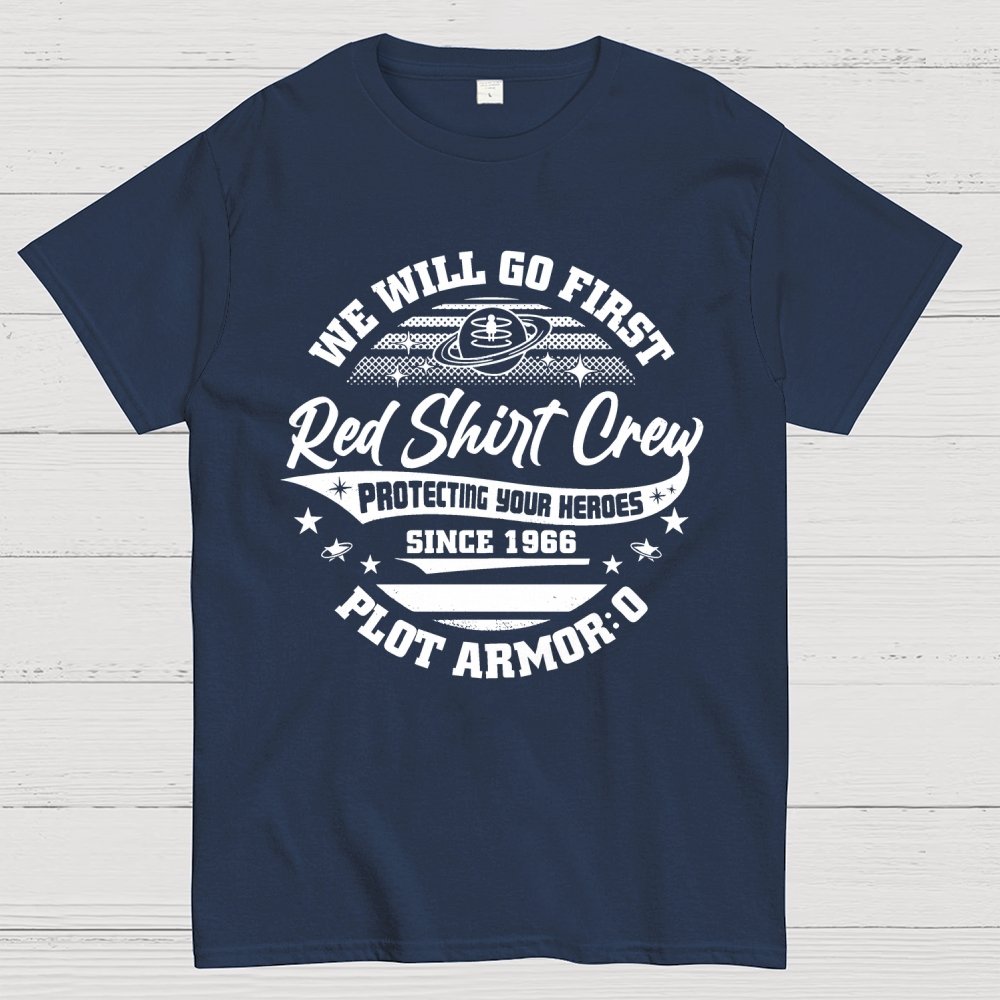 Red Shirt Crew Geek T-Shirt