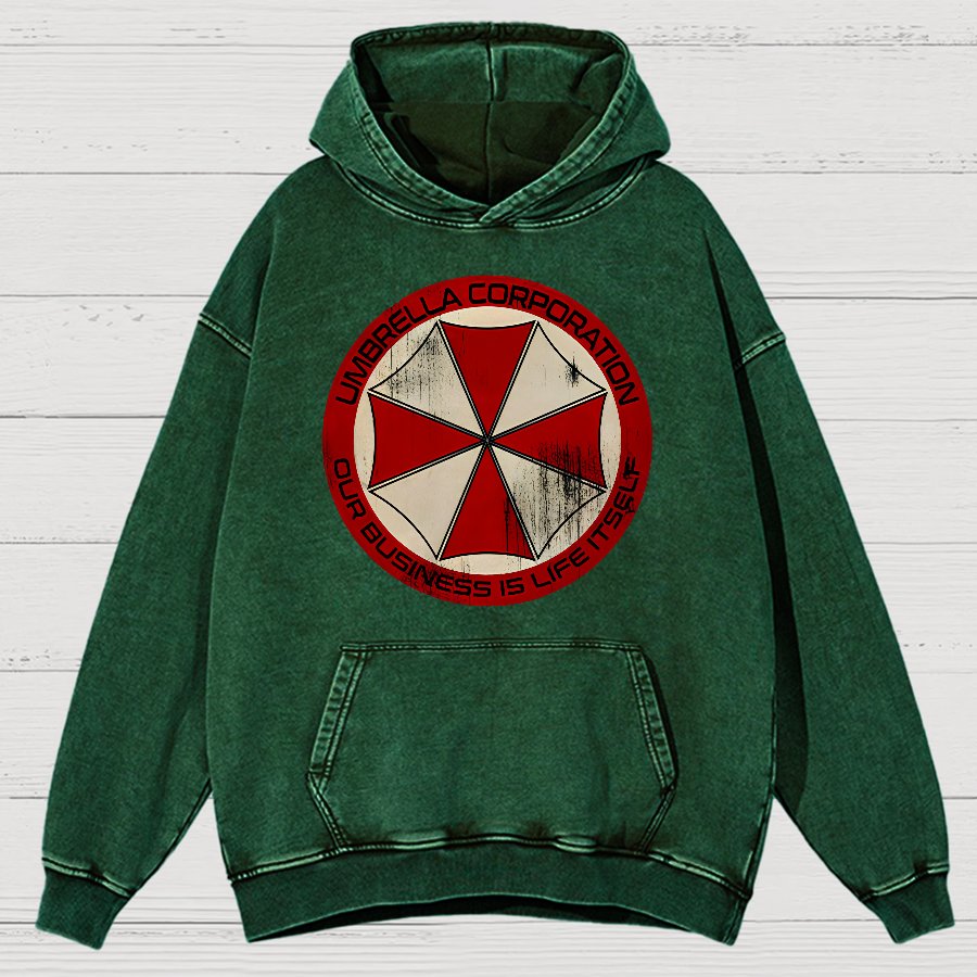 Our Business is Life Itself Vintage Distressed Hoodie