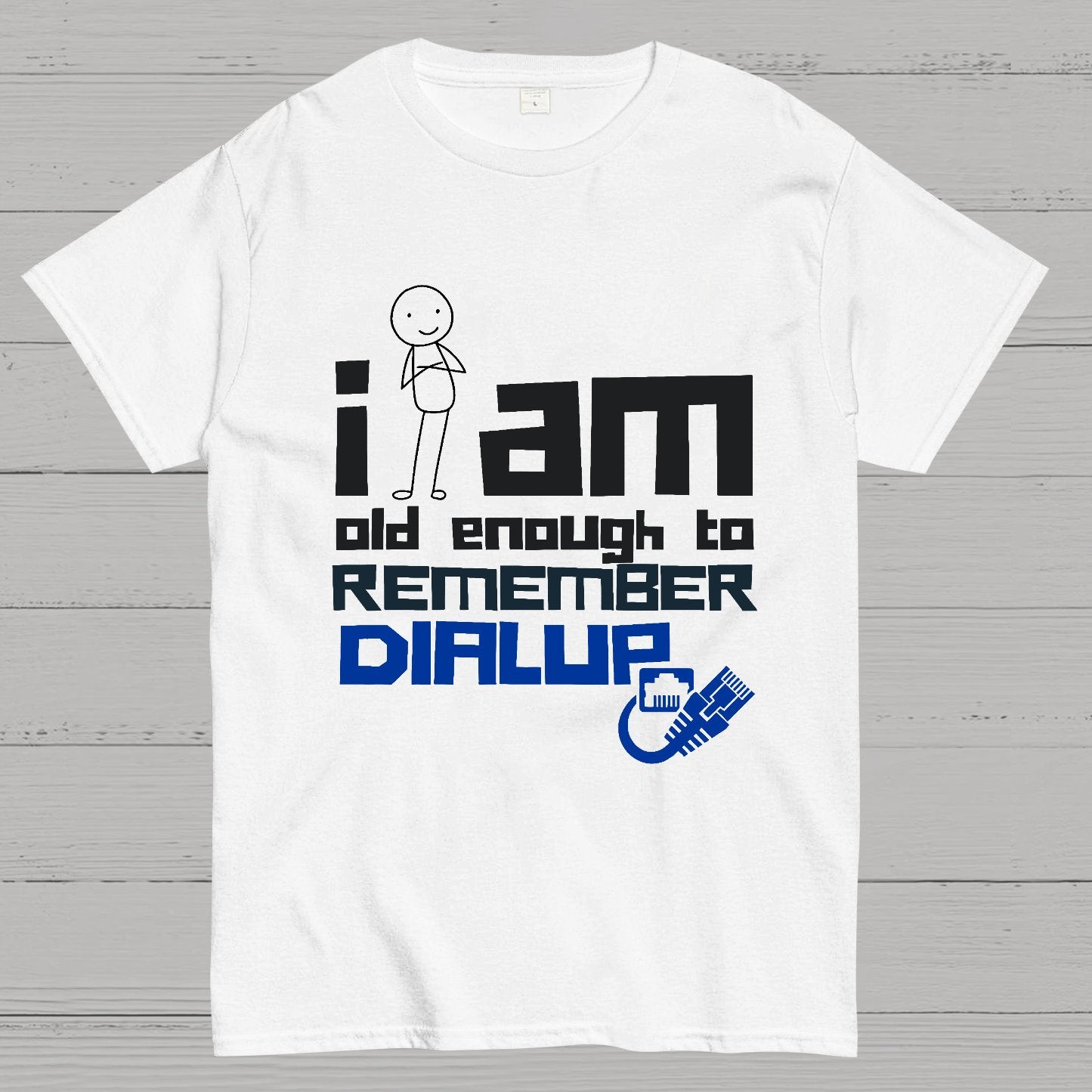 Dialup Internet Retro Geeky T-Shirt