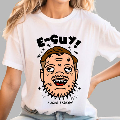 E-Guy！Sarcasm Geek T-Shirt