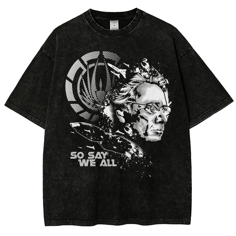 So Say We All Vintage Distressed T-shirt