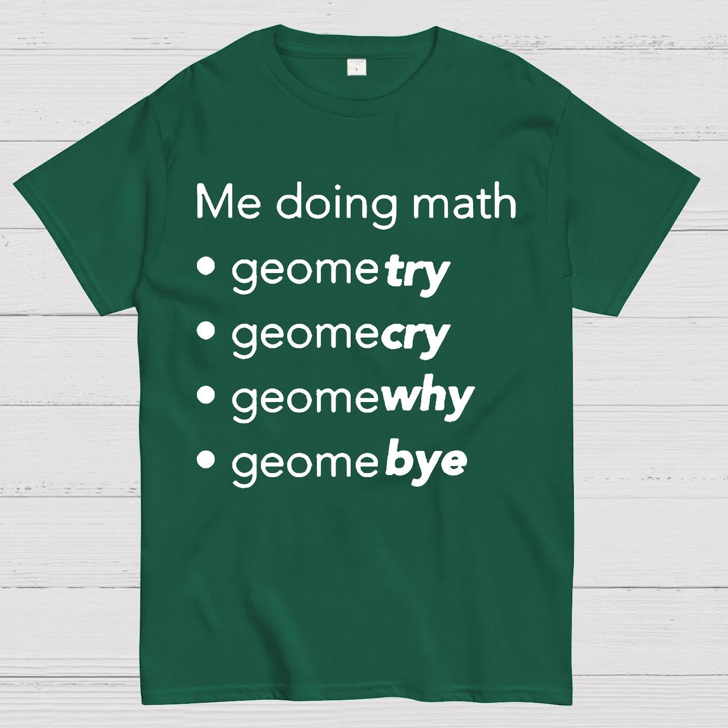 Me Doing Math Geek T-Shirt