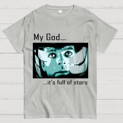 My God t's full of stars! Unisex Geek T-Shirt