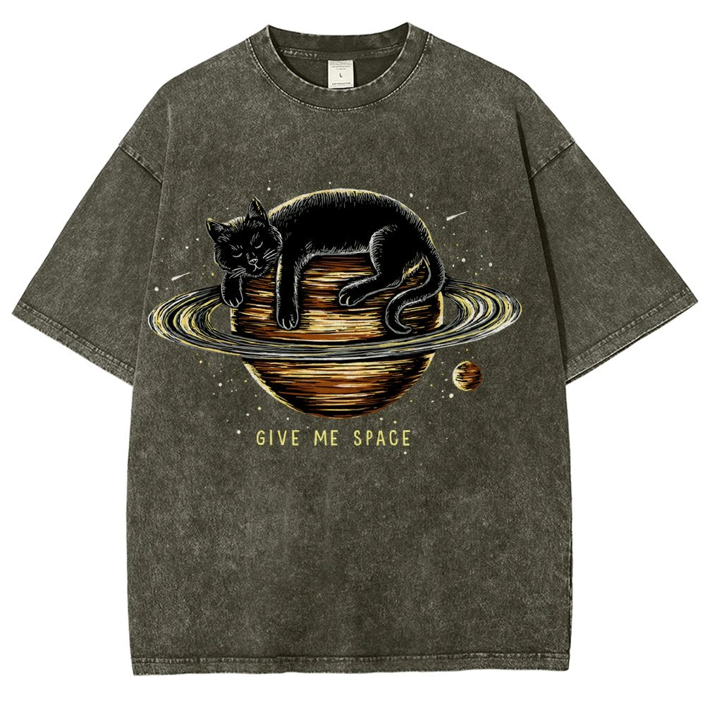 Give me space Vintage Distressed T-shirt