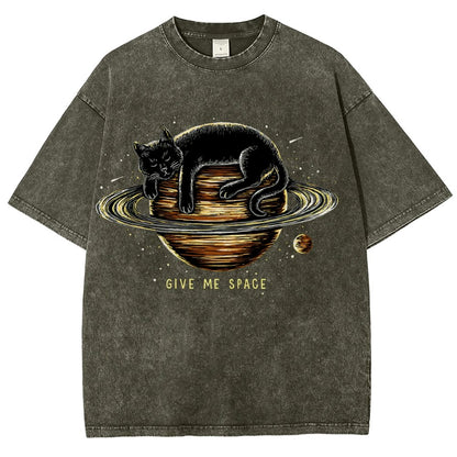 Give me space Vintage Distressed T-shirt