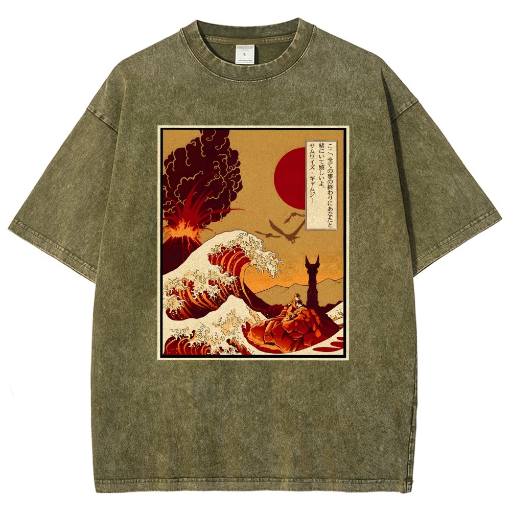 At The End Of All Things Vintage Distressed T-shirt