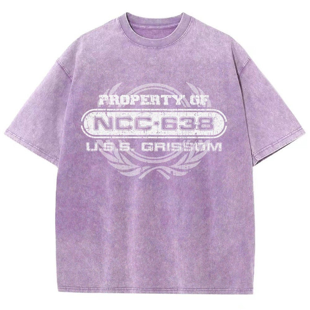 Vintage Property of ABC123 Vintage Distressed T-shirt