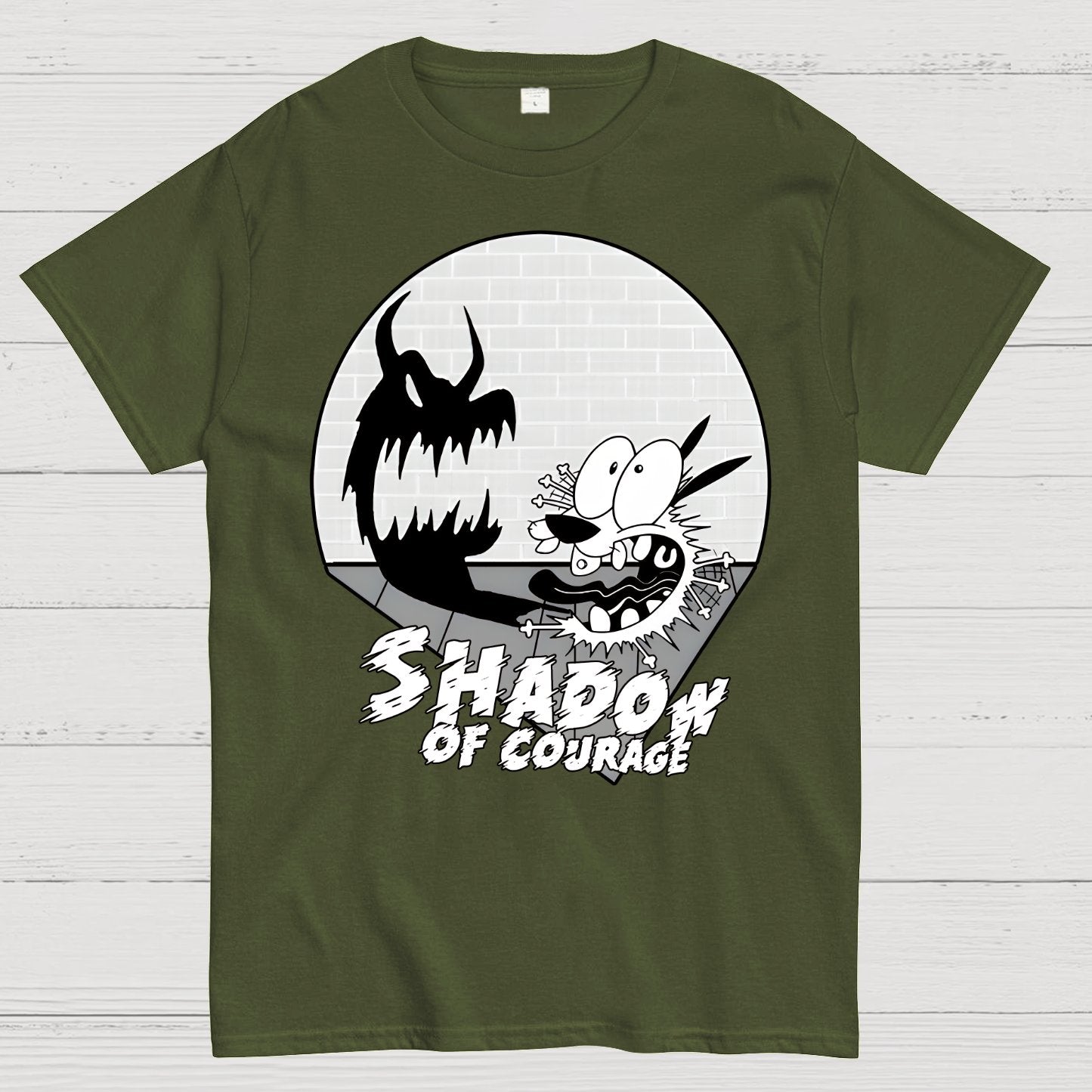 The Courage Of A Dog Geek T-Shirt