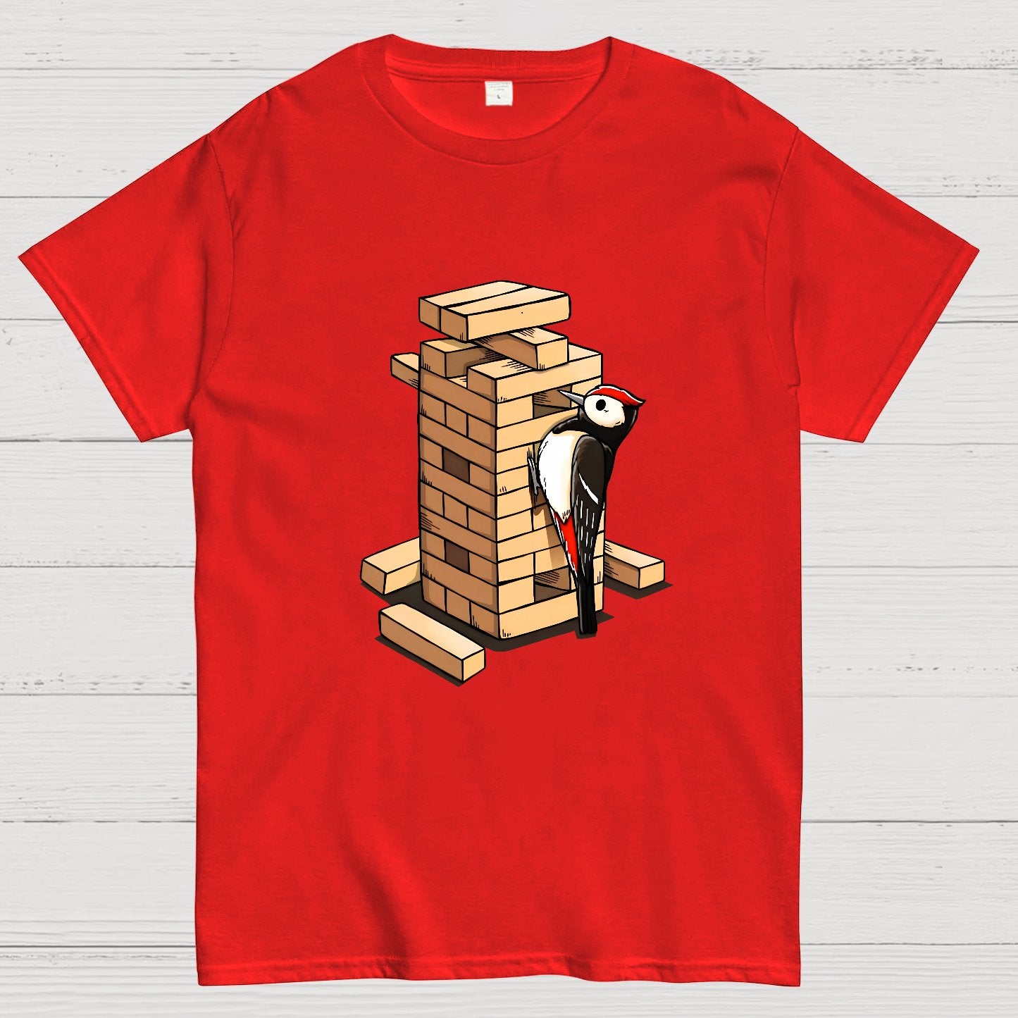 Gaming WoodPecker Nerdy T-Shirt